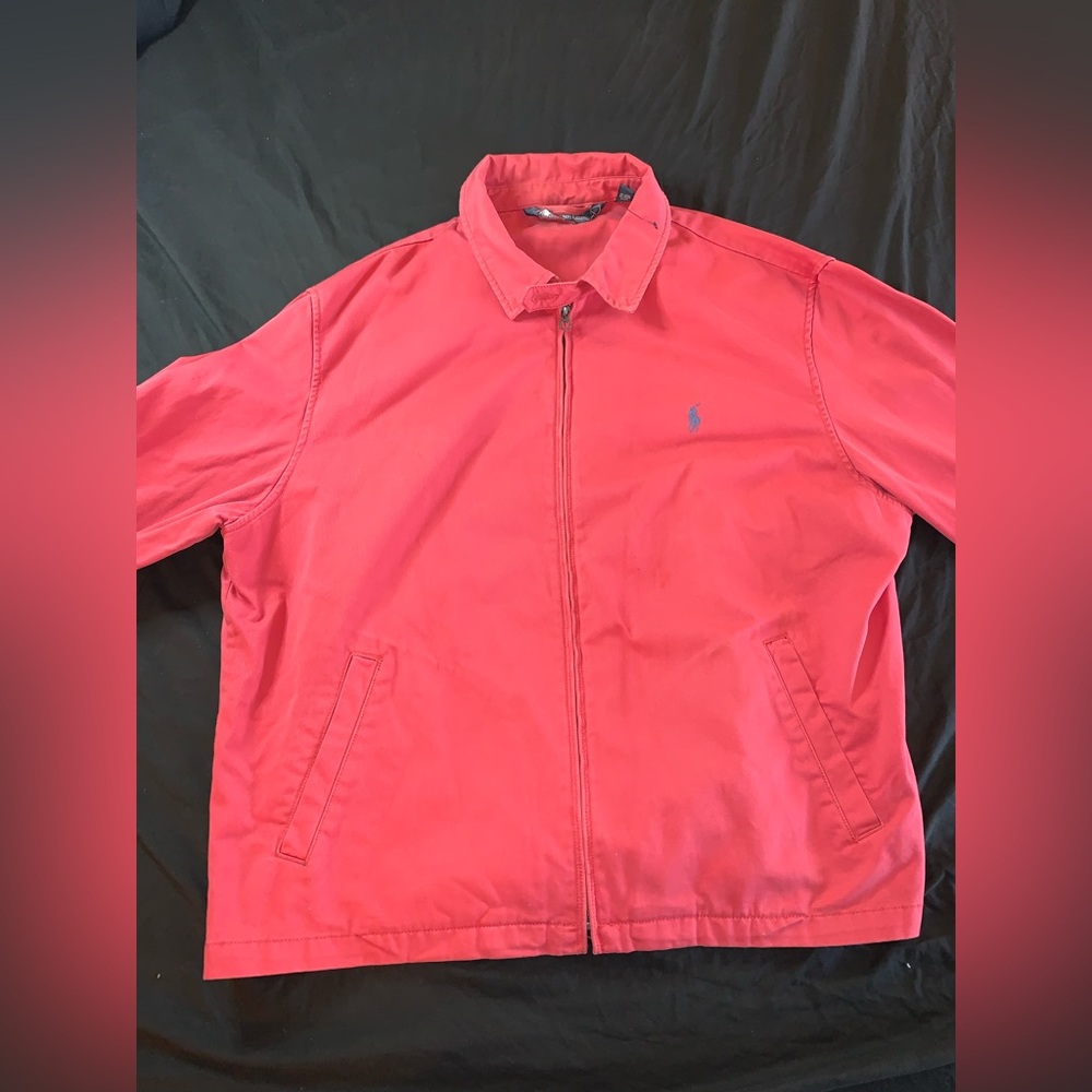 Polo by Ralph Lauren Men's Vibrant Red Jacket